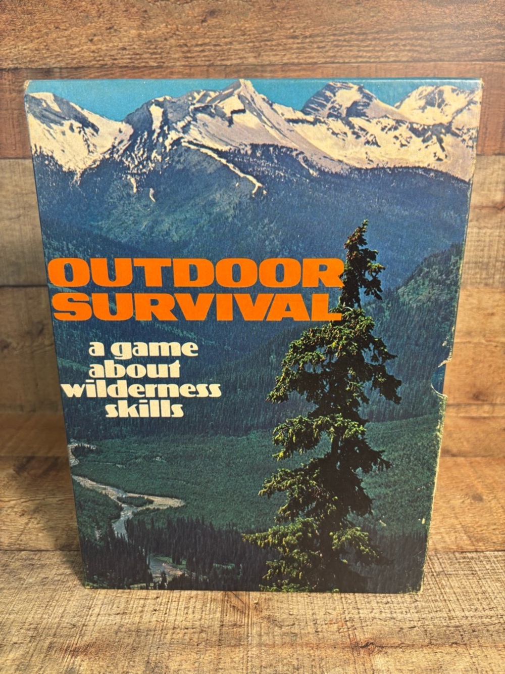 Avalon Hill Outdoor Survival Game About Wilderness Skills 100% COMPLETE 1972